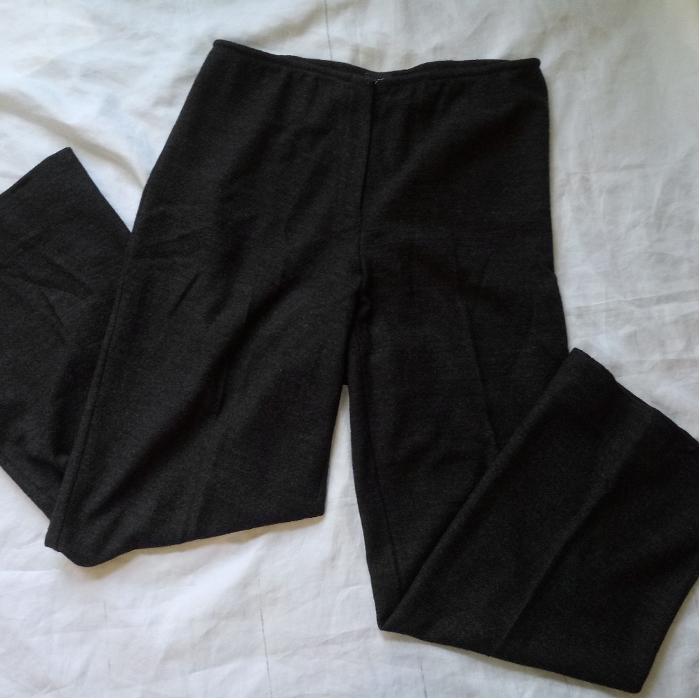 Women's Eileen Fisher Medium Black Dress P…